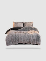 parure de lit peluche 220x240 - Motif 3